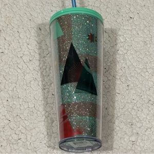 starbucks holiday glitter christmas trees venti tumbler cup 2020